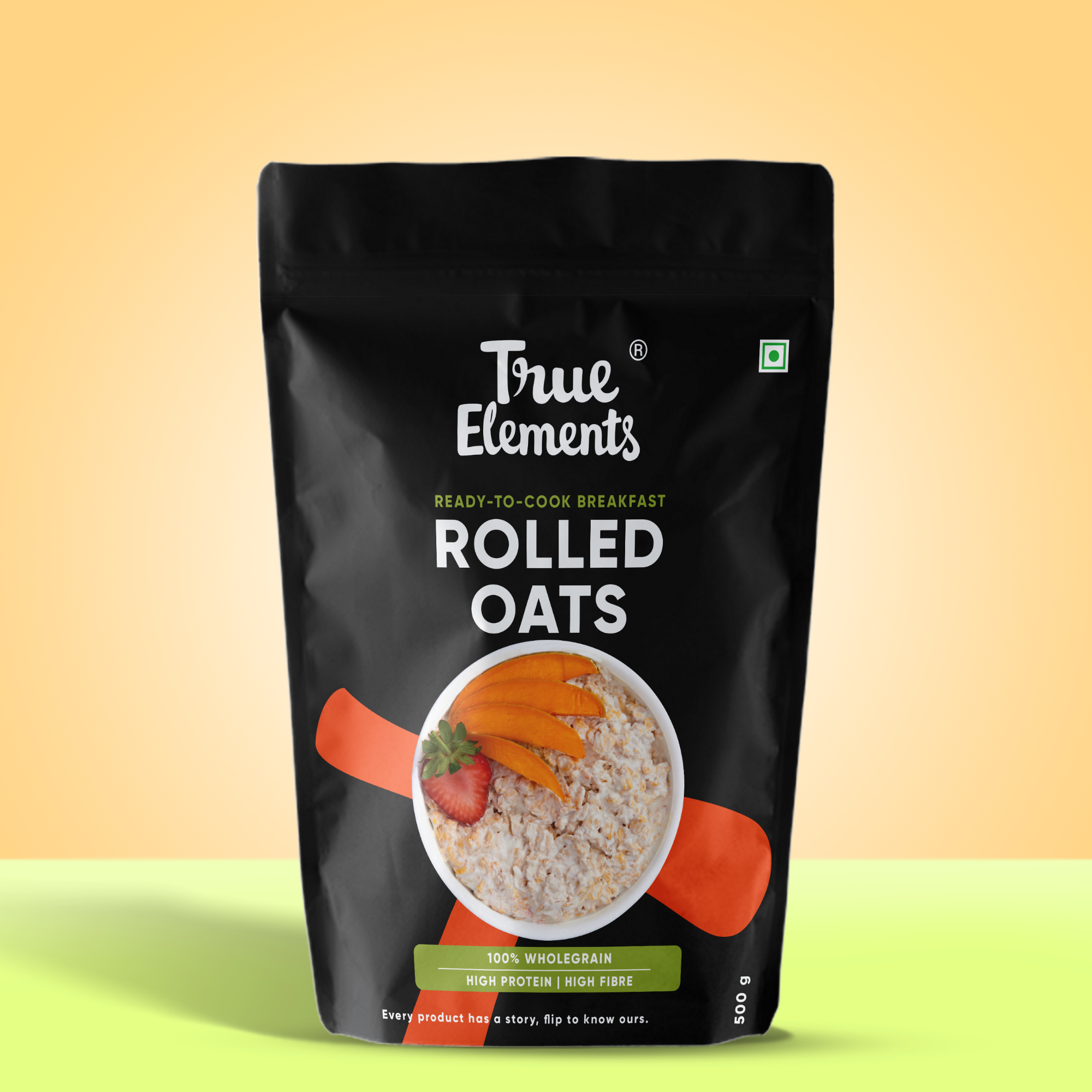 True Elements Rolled Oats 500g Pack