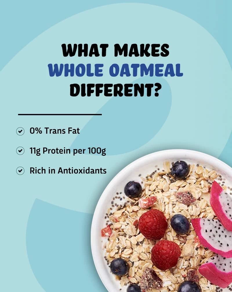 True elements whole oatmeal properties.