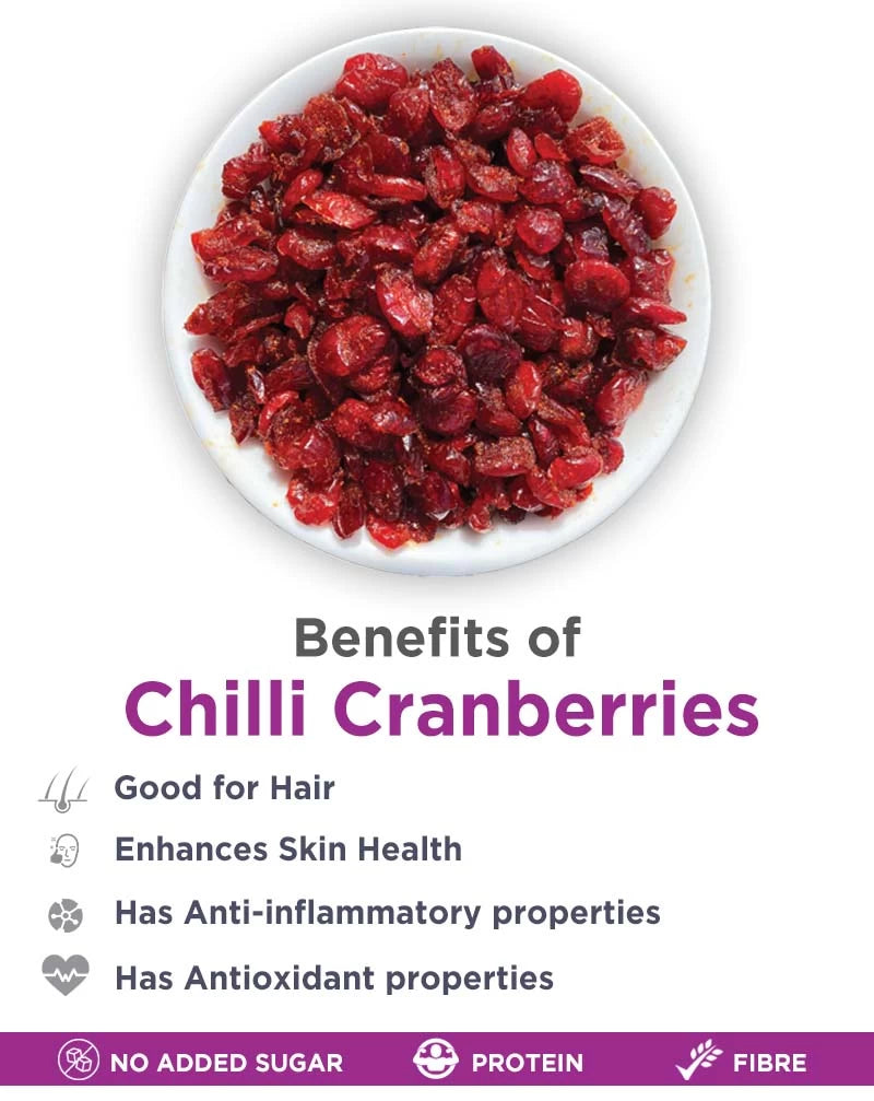 True Elements Chilli Cranberries benefits